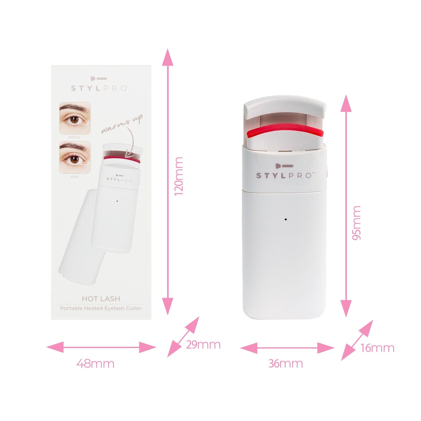 STYLPRO Hot Lash Heated Eyelash Curler