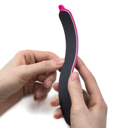 STYLFILE Curved 3 in 1 S-Shape Nail File 6 Pack